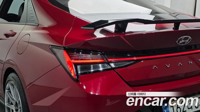 Hyundai Avante (CN7) 1.6 Turbo N Line Inspiration 2023 — фото 23