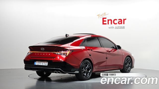 Hyundai Avante Hybrid (CN7) Inspiration N Line 2025 — фото 2