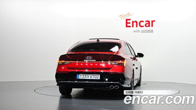 Hyundai Avante Hybrid (CN7) Inspiration N Line 2025 — фото 4