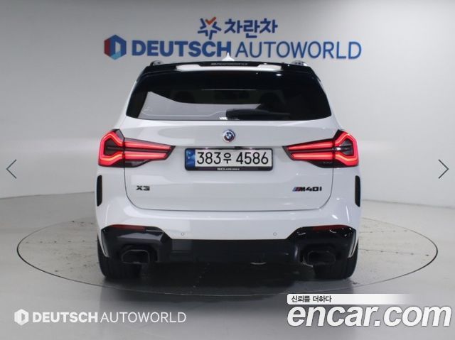 BMW X3 (G01) xDrive M40i 2022 — фото 4