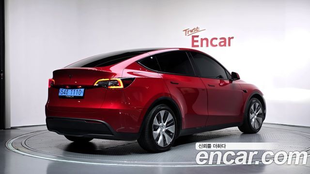 Tesla Model Y Standard Range RWD 2021 — фото 2