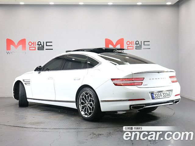 Genesis G80 (RG3) Gasoline 2.5 Turbo AWD 2022 — фото 3