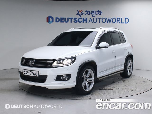 Volkswagen Tiguan 2.0 TDI R-Line 5N 2014 — фото 1