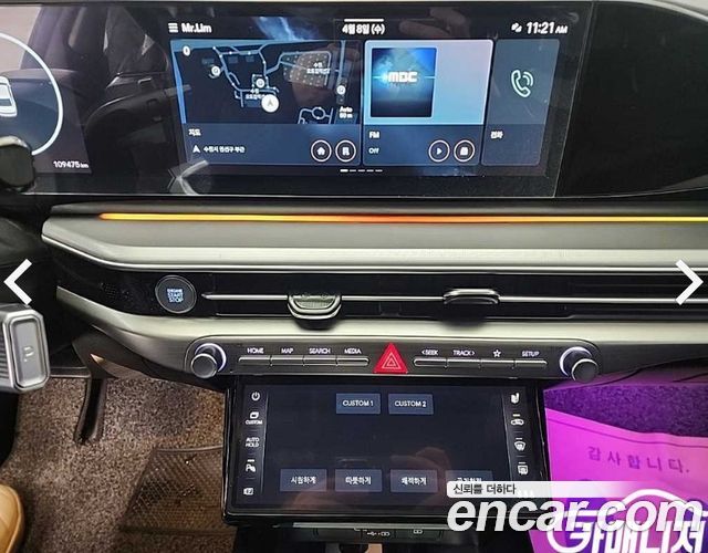 Hyundai Grandeur (GN7) 3.5 LPG 2WD (Taxi) Deluxe 2023 — фото 10