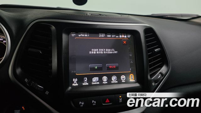 Jeep Cherokee (KL) 2.2 Diesel Limited 4WD 2017 — фото 18