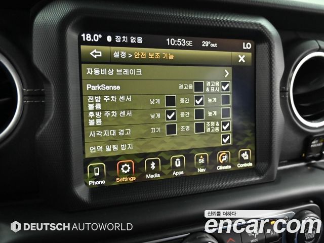 Jeep Wrangler (JL) 2.0 Overland 4Door 2019 — фото 21