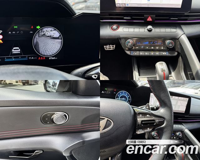 Hyundai Avante (CN7) 1.6 Inspiration N Line 2024 — фото 15