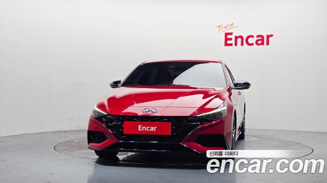 Hyundai Avante (CN7) 1.6 Turbo N Line Inspiration 2021 — фото 3