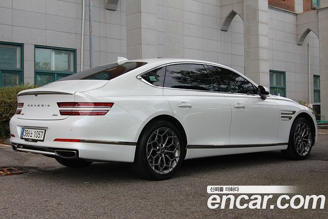Genesis G80 (RG3) Gasoline 3.5 Turbo AWD 2021 — фото 2