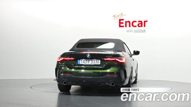 BMW 4 Series (G22) 420i M Sport Convertible 2022 — фото 4