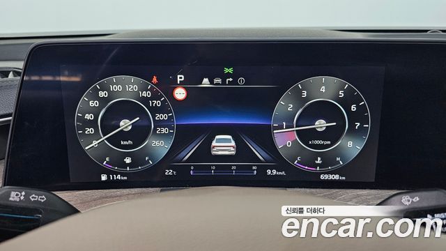 Kia K8 2.5 Gasoline 2WD Noblesse Light 2023 — фото 8