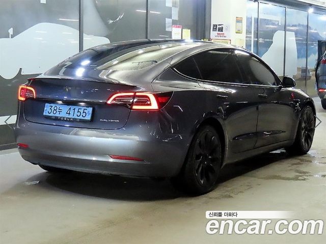 Tesla Model 3 Long Range AWD 2021 — фото 4