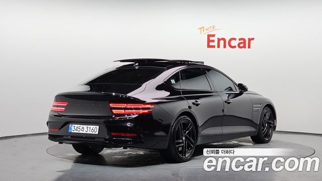 Genesis G80 (RG3) Gasoline 3.5 Turbo AWD Black 2027 — фото 2