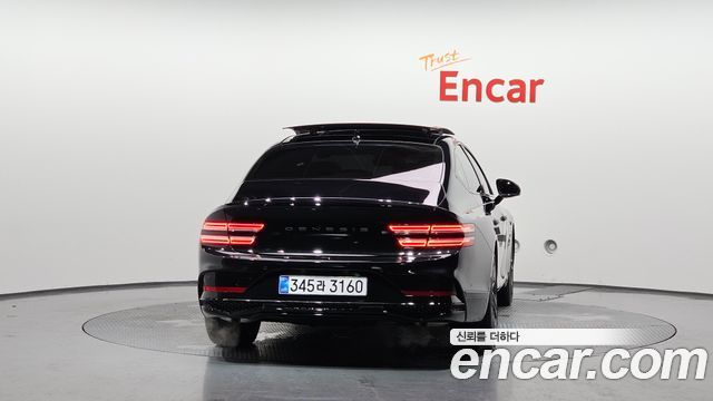 Genesis G80 (RG3) Gasoline 3.5 Turbo AWD Black 2027 — фото 4