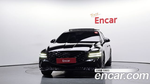 Genesis G80 (RG3) Gasoline 3.5 Turbo AWD Black 2026 — фото 3