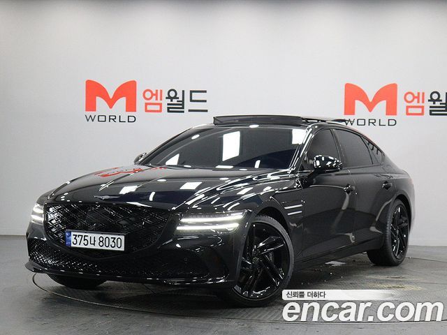 Genesis G80 (RG3) Gasoline 3.5 Turbo AWD Black