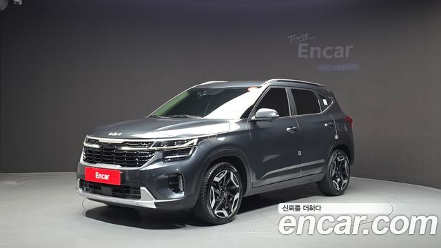 Kia Seltos Gasoline 1.6 Turbo 2WD Signature 2023 — фото 1