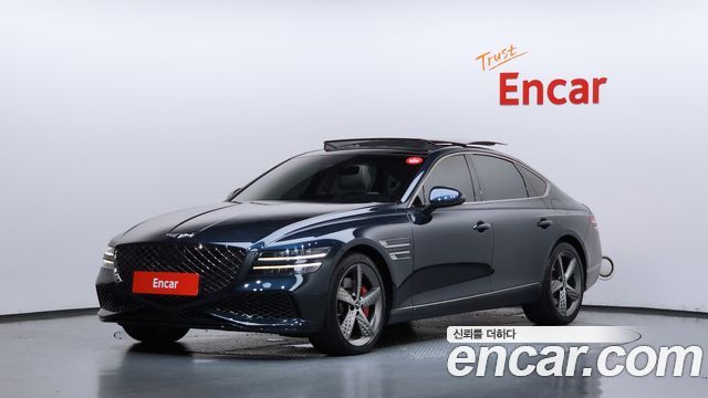Genesis G80 (RG3) Gasoline 3.5 Turbo AWD 2023 — фото 1