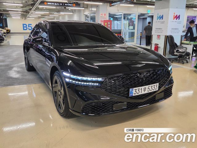Genesis G90 (RS4) Gasoline 3.5 Turbo e-S/C AWD Black 2025 — фото 2