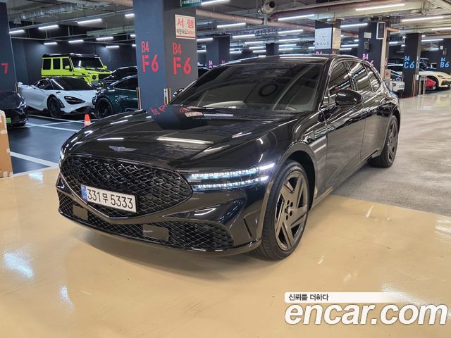 Genesis G90 (RS4) Gasoline 3.5 Turbo e-S/C AWD Black 2025 — фото 3