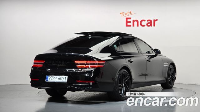 Genesis G80 (RG3) Gasoline 3.5 Turbo AWD Black 2026 — фото 2