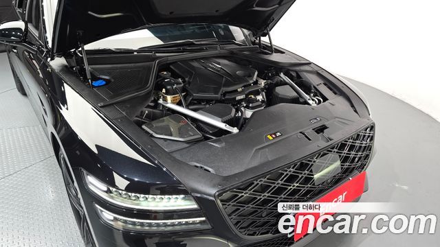 Genesis G80 (RG3) Gasoline 3.5 Turbo AWD Black 2026 — фото 6