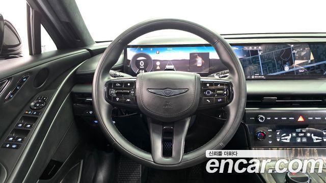 Genesis G80 (RG3) Gasoline 3.5 Turbo AWD Black 2026 — фото 16