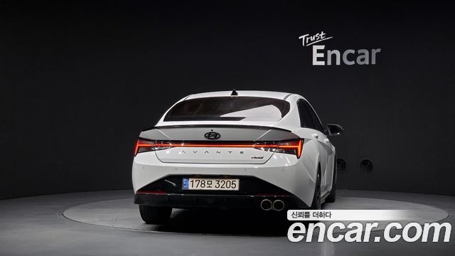 Hyundai Avante (CN7) 1.6 Turbo N Line Inspiration 2021 — фото 4