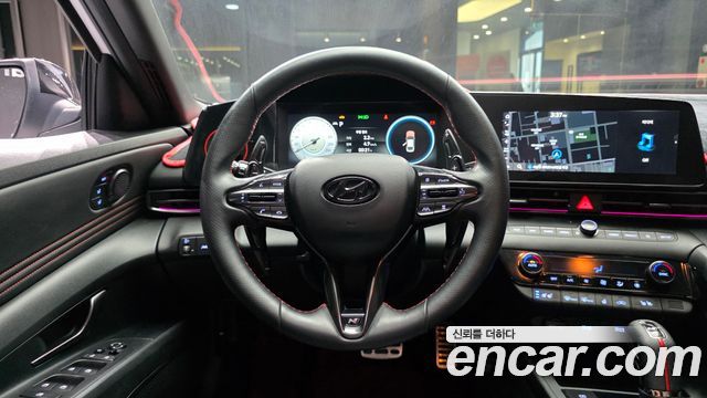 Hyundai Avante (CN7) 1.6 Turbo N Line Inspiration 2021 — фото 14