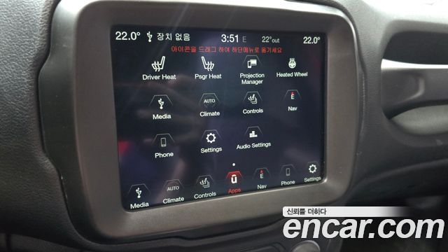 Jeep Renegade 1.3 Limited AWD 2022 — фото 15