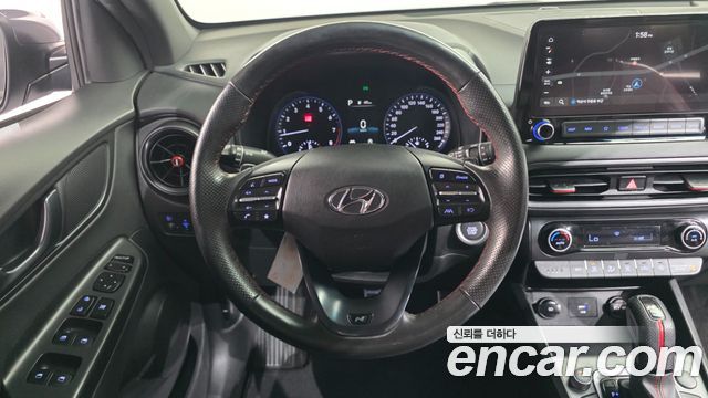 Hyundai Kona Gasoline 1.6 Turbo 2WD N Line Modern 2022 — фото 17