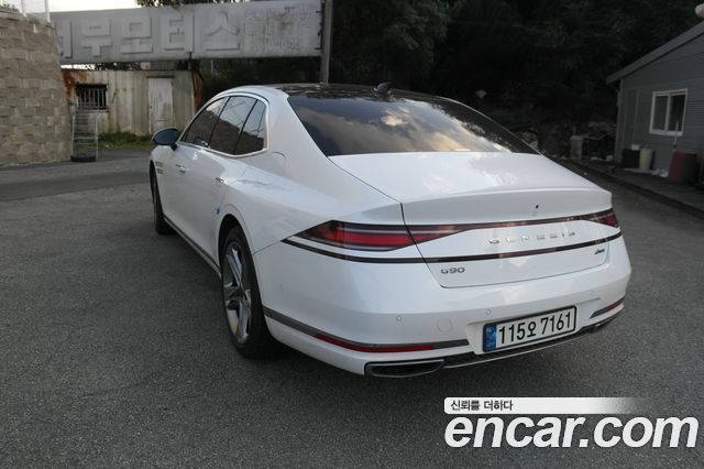Genesis G90 (RS4) Gasoline 3.5 Turbo AWD Black 2022 — фото 2