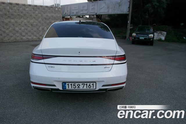 Genesis G90 (RS4) Gasoline 3.5 Turbo AWD Black 2022 — фото 5
