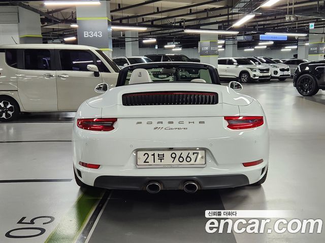 Porsche 911 Carrera Cabriolet 991 2017 — фото 5