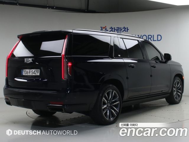 Cadillac Escalade (V) 6.2 ESV ESV Sports Platinum 2021 — фото 2