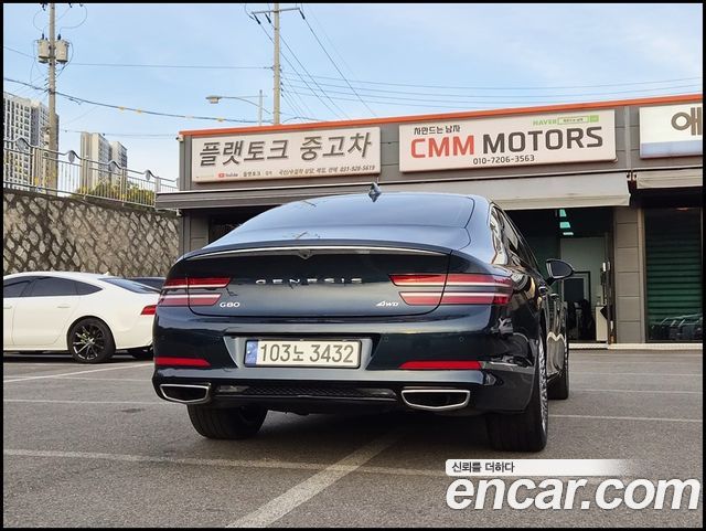 Genesis G80 (RG3) Gasoline 2.5 Turbo AWD 2021 — фото 4