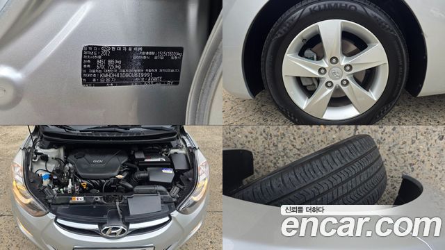 Hyundai Avante (MD) M16 GDI Premier 2012 — фото 23
