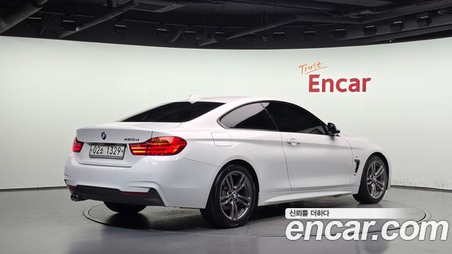 BMW 4 Series (F32) 420d M Sport Coupe 2017 — фото 2