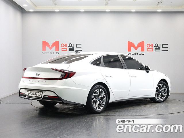Hyundai Sonata (DN8) 2.0 LPG(rental car) Smart 2020 — фото 3