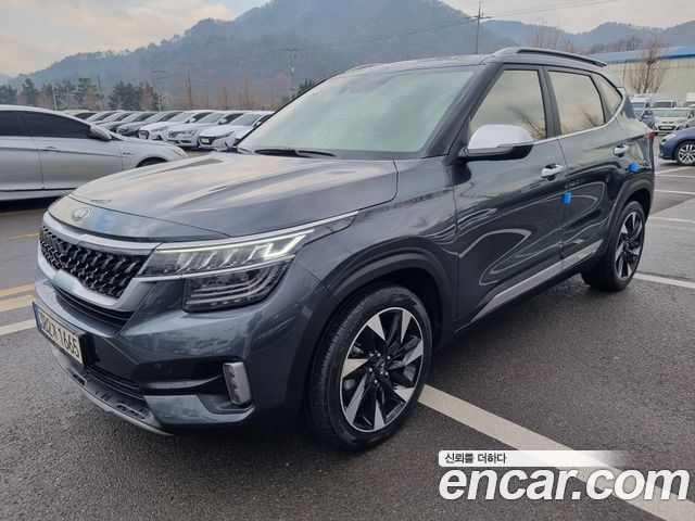 Kia Seltos Gasoline 1.6 Turbo 2WD Signature 2022 — фото 1