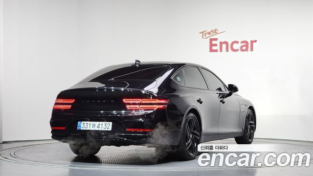 Genesis G80 (RG3) Gasoline 3.5 Turbo AWD Black 2026 — фото 2