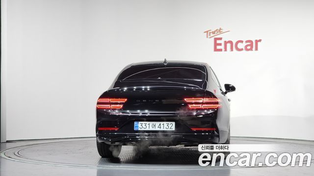 Genesis G80 (RG3) Gasoline 3.5 Turbo AWD Black 2026 — фото 4