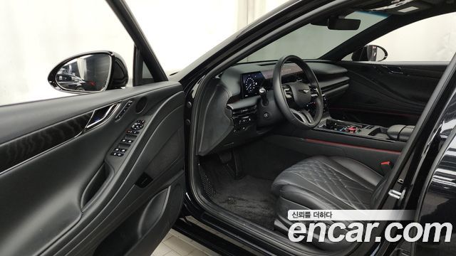 Genesis G80 (RG3) Gasoline 3.5 Turbo AWD Black 2026 — фото 10