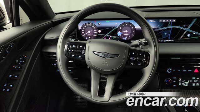 Genesis G80 (RG3) Gasoline 3.5 Turbo AWD Black 2026 — фото 17