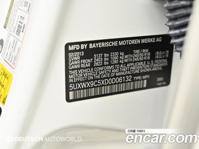 BMW X3 (F25) xDrive 28i 2013 — фото 24