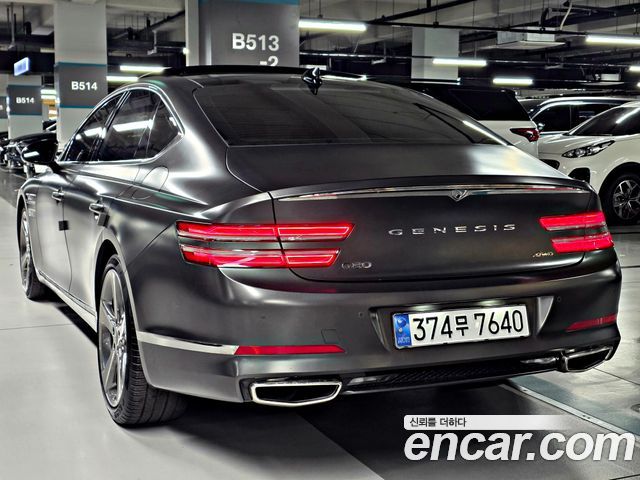 Genesis G80 (RG3) Gasoline 2.5 Turbo AWD 2022 — фото 5