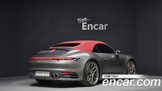 Porsche 911 (992) Carrera 4S Cabriolet 2022 — фото 2