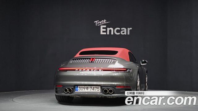 Porsche 911 (992) Carrera 4S Cabriolet 2022 — фото 4