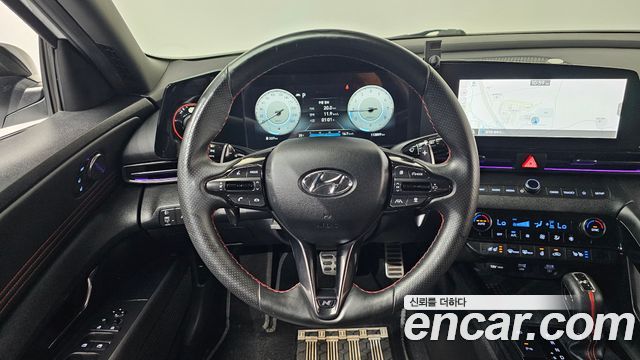 Hyundai Avante (CN7) 1.6 Turbo N Line Inspiration 2021 — фото 12