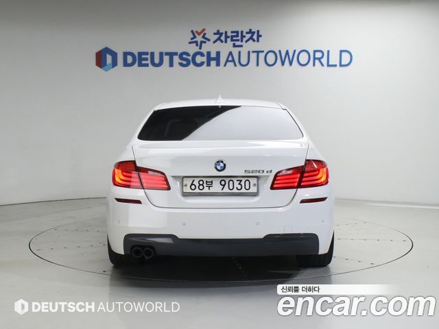 BMW 5 Series (F10) 520d M Sport 2013 — фото 4